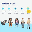 Graco - 4Ever DLX Grad 5-in-1 Slim Car Seat, Harrison Image 2