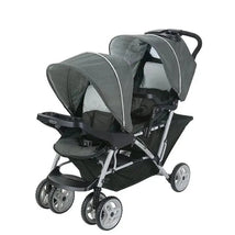 Graco DuoGlider Double Stroller Click Connect, Glacier Image 1