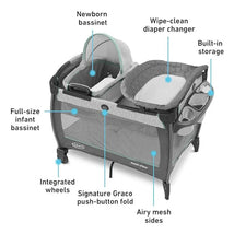Graco - Pack 'n Play Close2Baby Bassinet Playard, Derby Image 2
