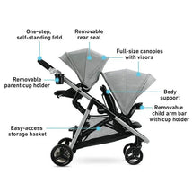 Graco - Ready2grow Lx 2.0 Double Stroller, Clark Image 2