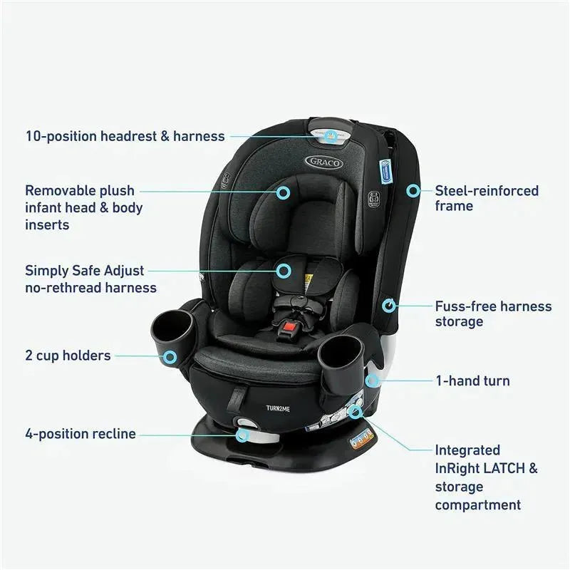 Graco - Turn2Me™ 3 -in- 1 Car Seat, Cambridge Image 6