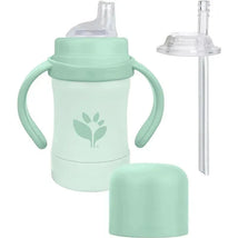 Green Sprouts - 6 Oz Sprout Ware Sip & Straw, Sage Image 1