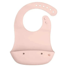 Green Sprouts - Baby Silicone Scoop Bib, Light Grapefruit Image 1