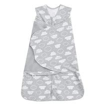 Halo - 100% Cotton Sleepsack Swaddle Print Clouds, Small Image 1