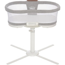 Halo - Innovations BassiNest Swivel Sleeper Luxe, Dove Gray Tweed Image 1