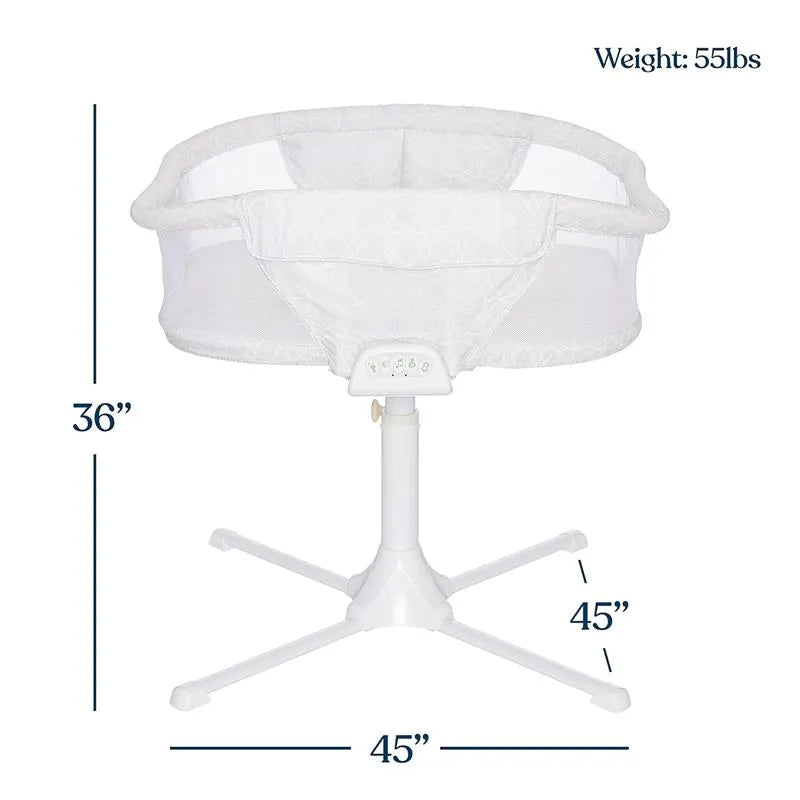 Halo - BassiNest Twin Sleeper, Bedside Double Bassinet Image 8