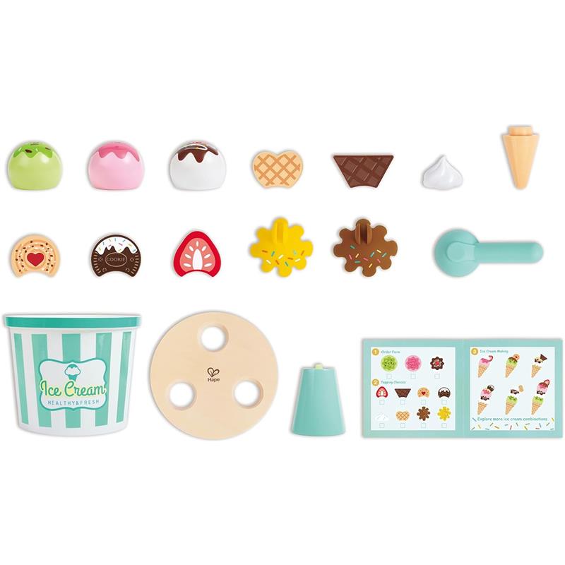 Hape - Scoop & Serve Ice Cream Set Image 4
