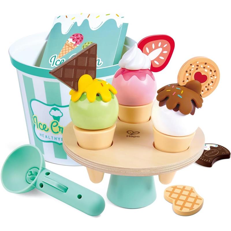Hape - Scoop & Serve Ice Cream Set Image 6