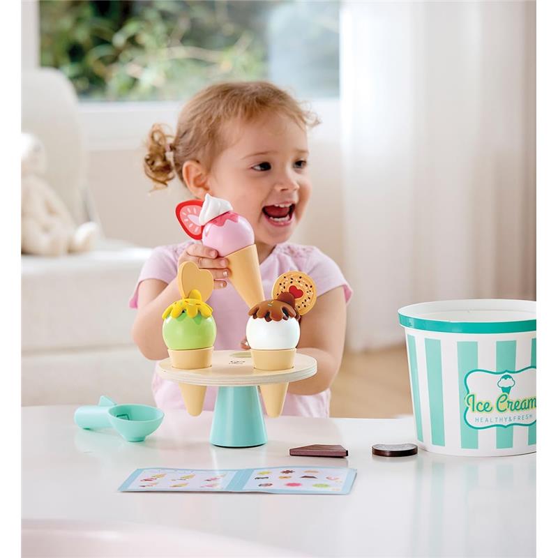 Hape - Scoop & Serve Ice Cream Set Image 8
