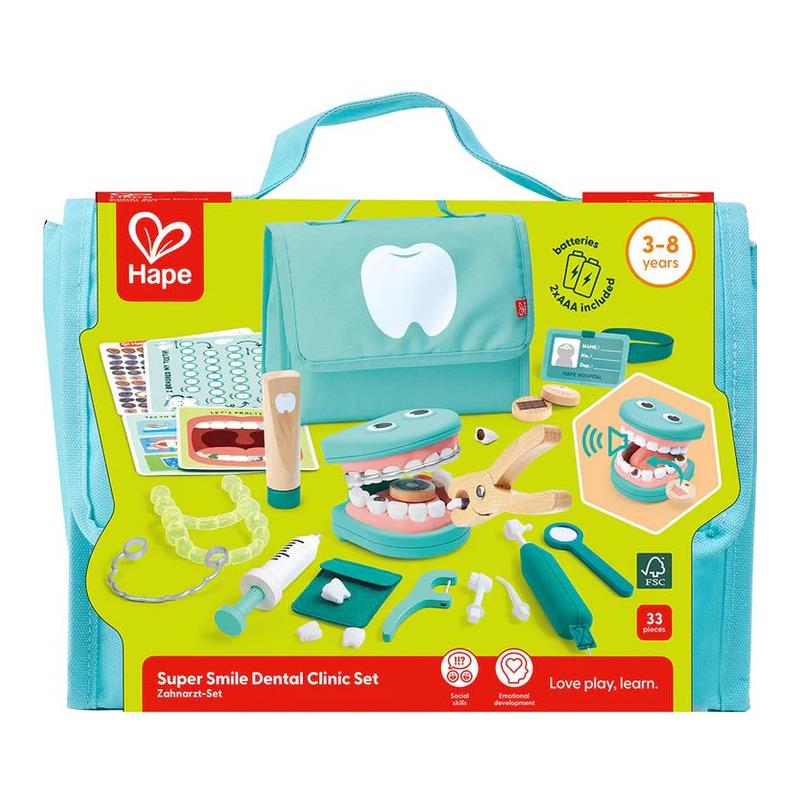 Hape - Super Smile Dental Clinic Set Image 7
