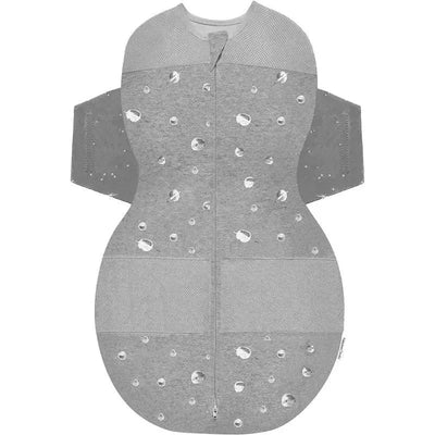 Happiest Baby - SNOO Grey Planets Sleep Sack Baby Swaddle Image 1