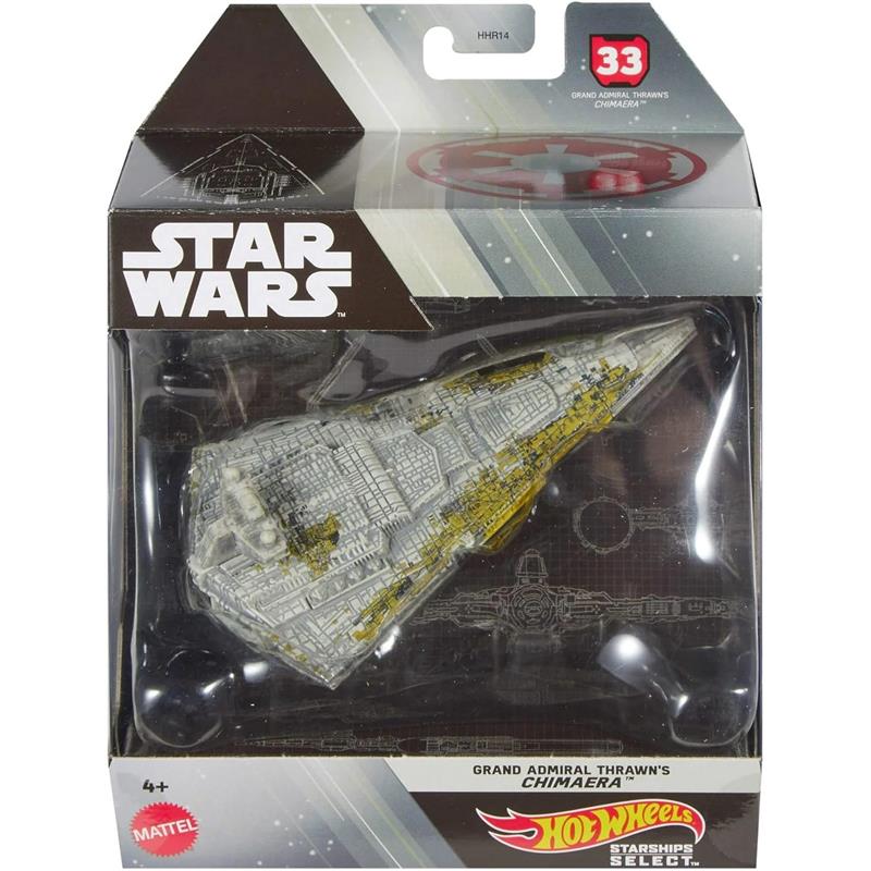 Hot Wheels - Star Wars Grand Admiral Thrawn's Chimaera Image 1