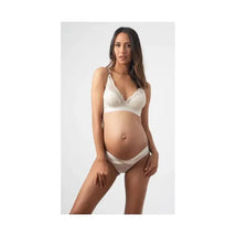 Hotmilk - Warrior Plunge Ivory Contour Nursing Bra Flexi Underwire Image 1
