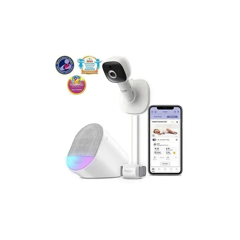 Hubble - Wi-Fi Connected Guardian Cam, White Image 6