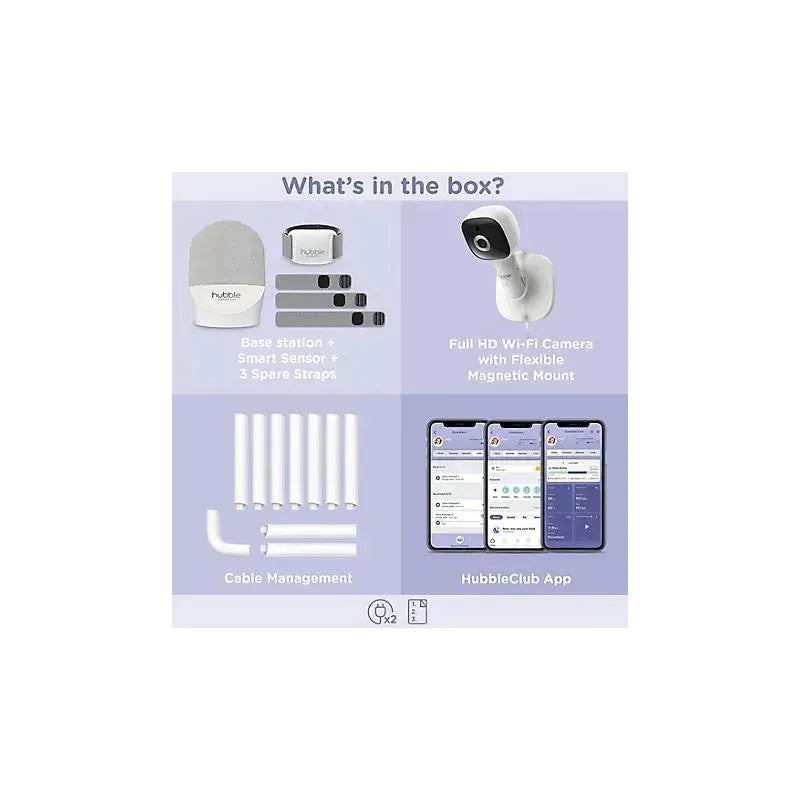 Hubble - Wi-Fi Connected Guardian Cam, White Image 2