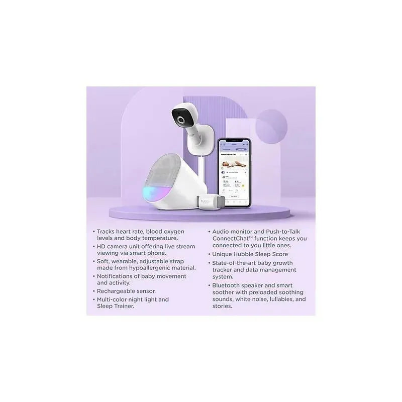 Hubble - Wi-Fi Connected Guardian Cam, White Image 5