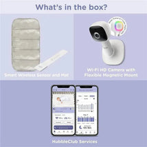 Hubble - Dream+ Smart Wireless Sensor Mat with Wi-Fi Baby Video Camera Image 2