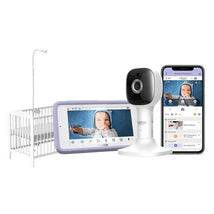 Hubble - Nursery Pal Crib Edition 5 Smart Hd Baby Monitor With Touch Screen Viewer & Crib Mount Camera Image 1