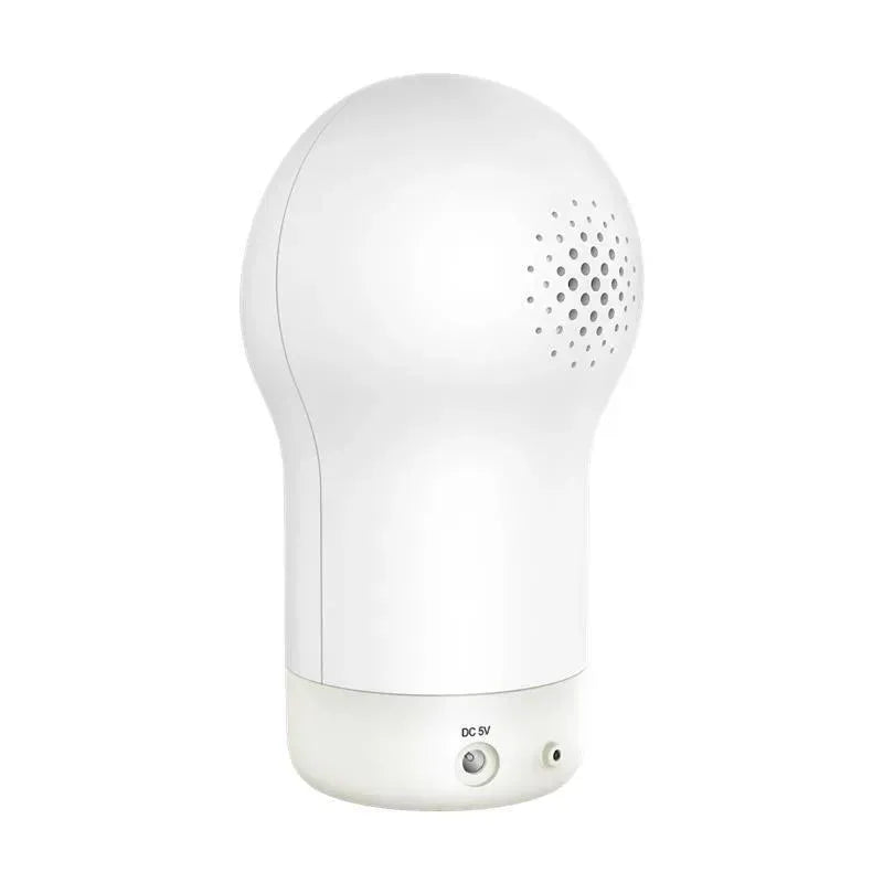 Hubble - Wi-Fi Nursery Pal Glow Deluxe Smart Hd Baby Monitor With Night Light & Flexible Mounting Grip Image 2