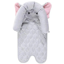 Hudson Baby - Pretty Elephant Baby Car Seat Insert & Strap Covers Image 3
