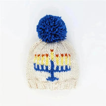 Huggalugs - Menorah Beanie Hat For Baby & Kids Image 1