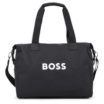 Hugo Boss Baby - Changing Bag In Textured Simili Black Image 1