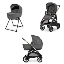 Inglesina Aptica Complete Stroller + Bassinet + Stand, Velvet Gray Image 1