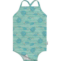 Iplay - Easy-Change Eco Swimsuit, Seafoam Hawksbill Turtle Image 1