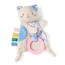 Itzy Ritzy - Bitzy Crinkle Sensory Toy Kitty with Crinkle Sound for Babies & Toddlers, Kitty Image 1