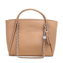 Itzy Ritzy - Boss Tote™ Diaper Bag With Changing Pad Chai Latte Image 1
