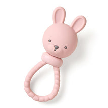 Itzy Ritzy - Pink Bunny Sweetie Rattle Image 1