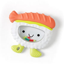Itzy Ritzy - Sweetie Shake Plus™ Teething + Rattle Toy, Sushi Image 1