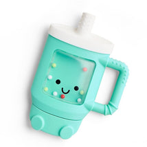 Itzy Ritzy - Sweetie Shake Plus™ Teething + Rattle Toy, Tumbler Image 1
