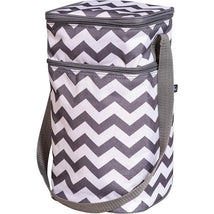 J.L. Childress - 6 Bottle Cooler, Grey Chevron Image 1