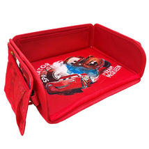 J. L. Childress Disney Baby 3-IN-1 Toddler Travel Tray and Tablet Holder, Cars Image 1