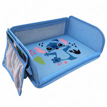 J. L. Childress Disney Baby 3-IN-1 Toddler Travel Tray and Tablet Holder, Stitch Image 1