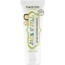 Jack N' Jill - Natural Toothpaste for Babies & Toddlers, Flavor Free 1.76 Oz Image 1