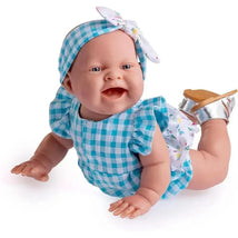 JC Toys - Lola on The go, 14” Realistic All Vinyl Posable Play Doll by Berenguer Boutique Image 1
