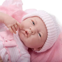 JC Toys - Newborn Soft Body Boutique Baby Doll, 15.5-Inch, Pink Image 2