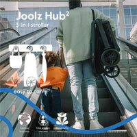 Joolz - Hub² Compact Stroller Lightweight, Forest Green Image 5