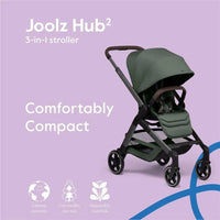 Joolz - Hub² Compact Stroller Lightweight, Forest Green Image 6