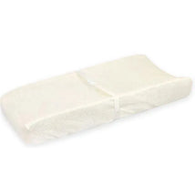 Just Born Sparkle Velboa Changing Pad Cover, Ivory Image 1