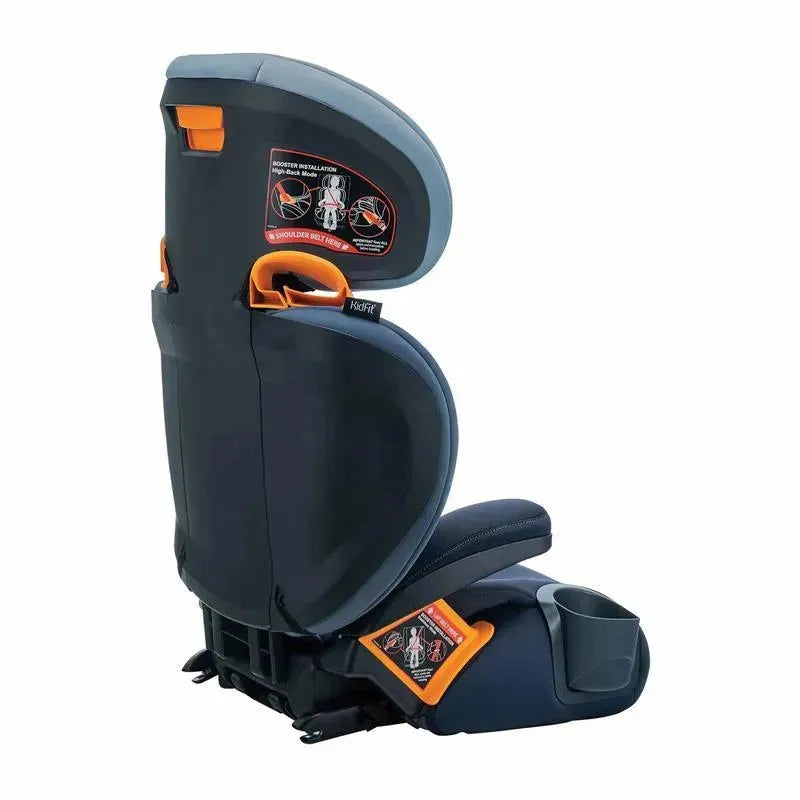Chicco - Kidfit ClearTex Plus High Back Booster Car Seat, Navy Blue Image 5