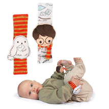 KIDS PREFERRED - Harry Potter Hedwig Baby Infant Wrist Rattles with Hedwig Plush Rattle Image 1