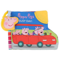 Kids Preferred Peppa Pig Soft Book with Ribbons Image 1