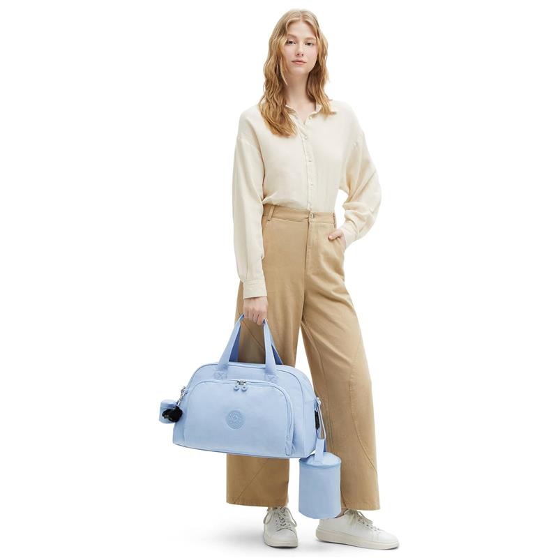 Kipling- Camama Diaper Bag, Cloud Sky Blue Image 5