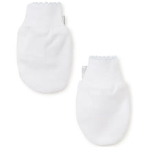 Kissy Kissy - Baby Boy Basic Mittens, White/Light Blue Image 1