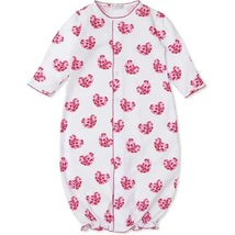 Kissy Kissy - Baby Girls Infant Heart Of Hearts Print Convertible Gown Image 1