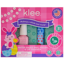 Klee Naturals - Hopping Pink Easter Nail Polish Lip Shimmer Set Image 1