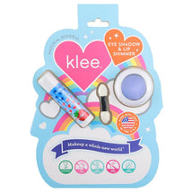 Klee Naturals - LunaStar Klee Eye Shadow and Lip Shimmer Makeup Kit. Gentle and Non-Toxic. Kid-Friendly. Made in USA. (Periwinkle Kiss) Image 1